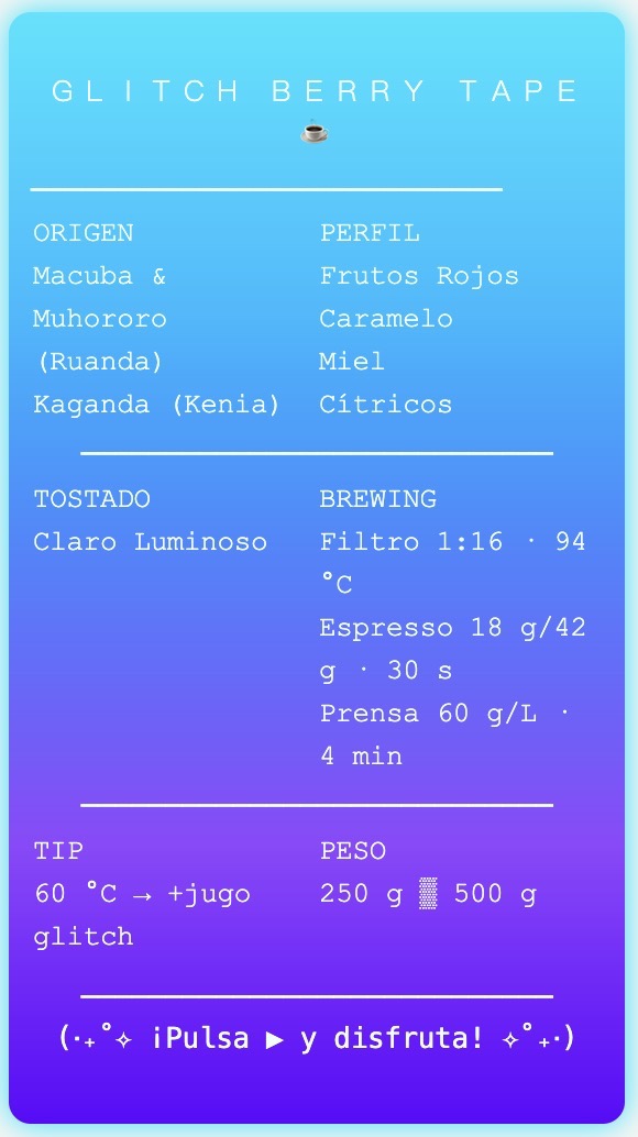 Glitch Berry Tape 2 Glitch Berry Tape - Imagen 2